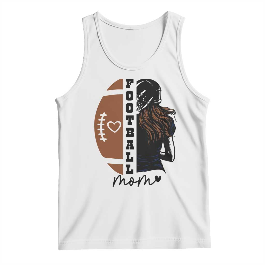 Proud Football Mom Tank Top Game Day Supporter Gift - Wonder Print Shop