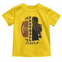Proud Football Mom Toddler T Shirt Game Day Supporter Gift - Wonder Print Shop