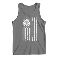 Proud Football Lineman Tank Top American Flag Sports Gift - Wonder Print Shop