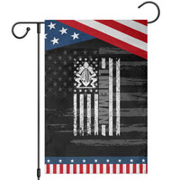 Proud Football Lineman Garden Flag American Flag Sports Gift