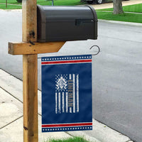 Proud Football Lineman Garden Flag American Flag Sports Gift