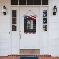 Proud Football Lineman Garden Flag American Flag Sports Gift
