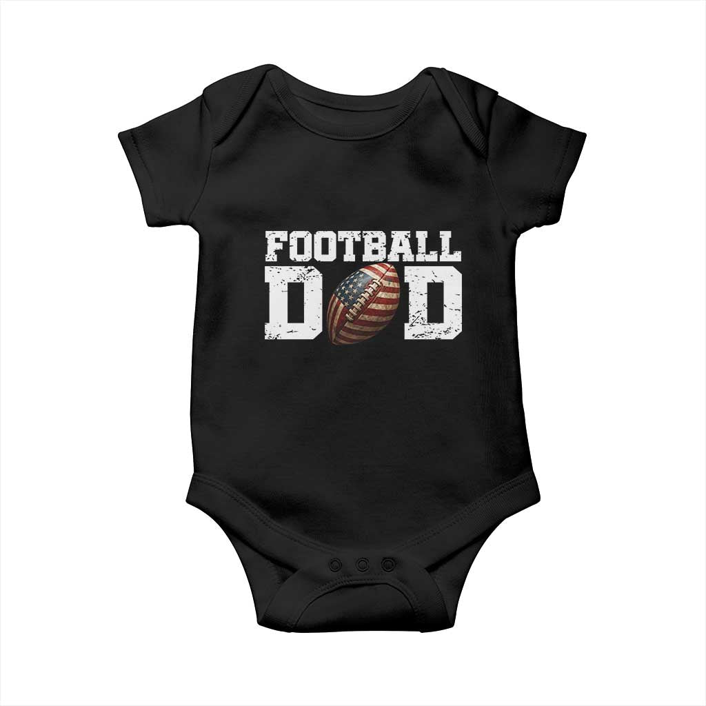 Football Dad Baby Onesie Sports Fan Gift For Men - Wonder Print Shop