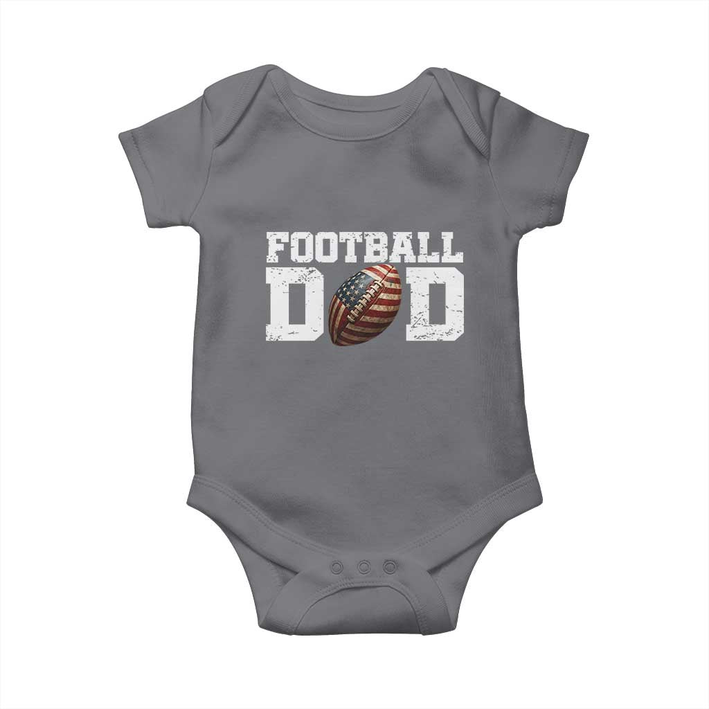 Football Dad Baby Onesie Sports Fan Gift For Men - Wonder Print Shop