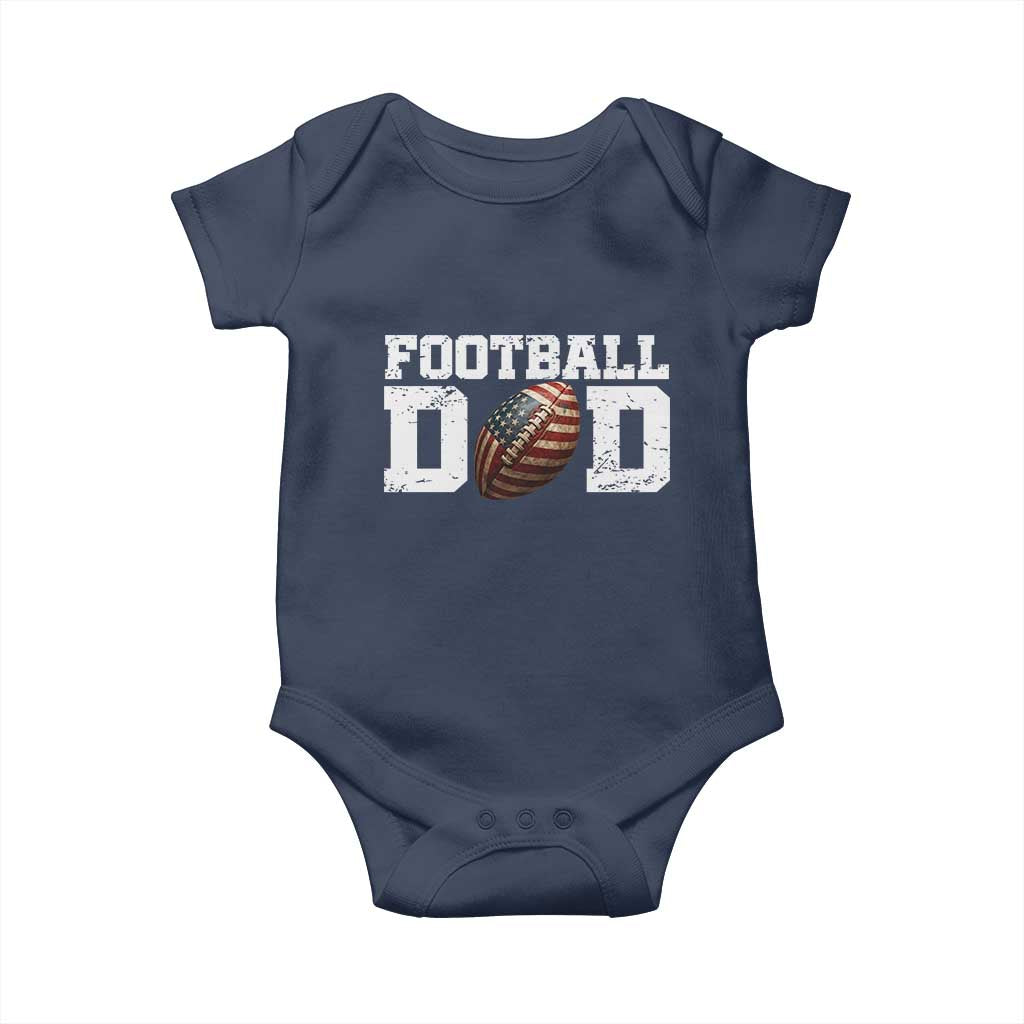 Football Dad Baby Onesie Sports Fan Gift For Men - Wonder Print Shop