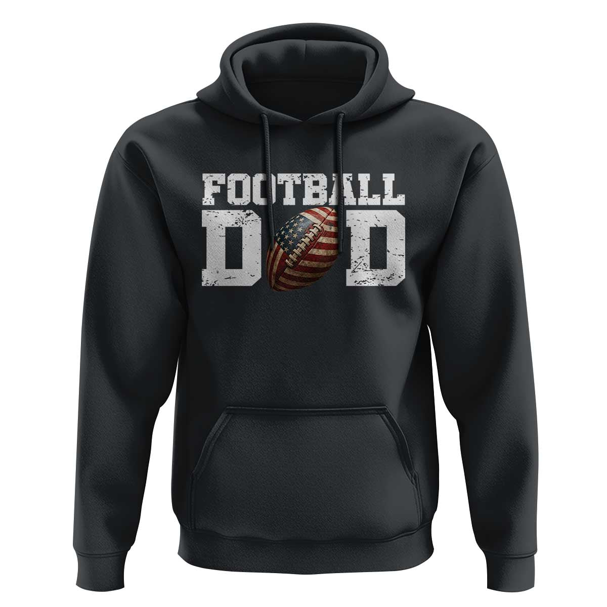 Football Dad Hoodie Sports Fan Gift For Men - Wonder Print Shop