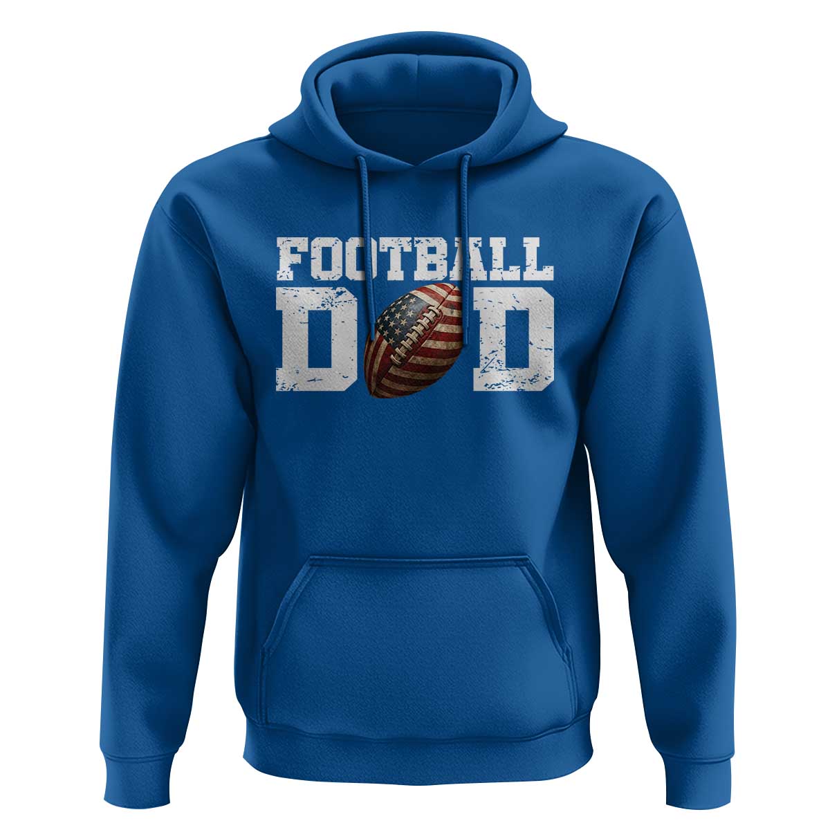 Football Dad Hoodie Sports Fan Gift For Men - Wonder Print Shop