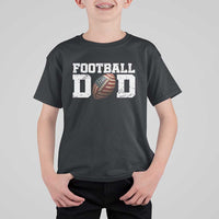 Football Dad T Shirt For Kid Sports Fan Gift For Men - Wonder Print Shop