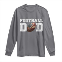 Football Dad Long Sleeve Shirt Sports Fan Gift For Men - Wonder Print Shop
