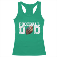 Football Dad Racerback Tank Top Sports Fan Gift For Men - Wonder Print Shop