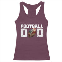 Football Dad Racerback Tank Top Sports Fan Gift For Men - Wonder Print Shop