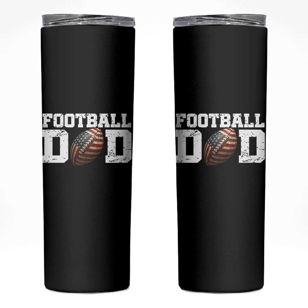 Football Dad Skinny Tumbler Sports Fan Gift For Men - Wonder Print Shop