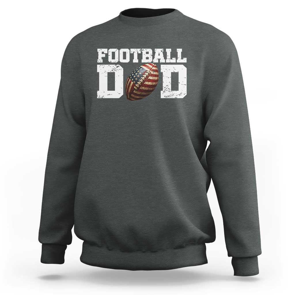 Football Dad Sweatshirt Sports Fan Gift For Men - Wonder Print Shop