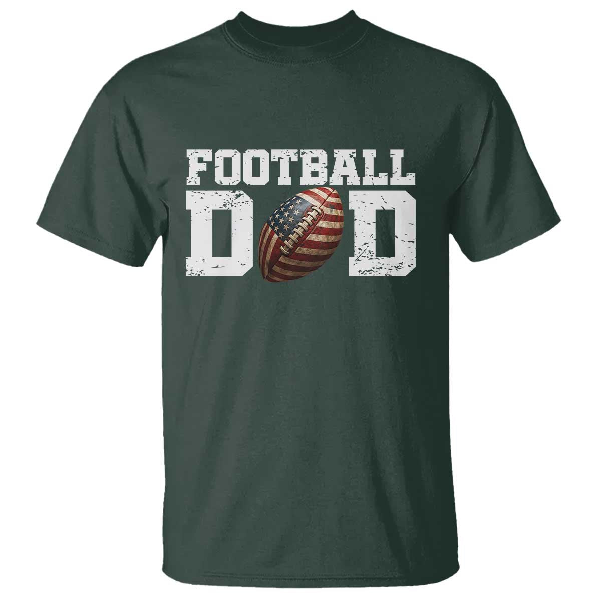 Football Dad T Shirt Sports Fan Gift For Men - Wonder Print Shop