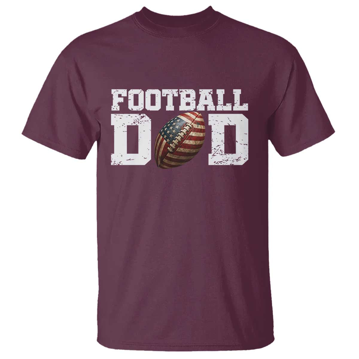 Football Dad T Shirt Sports Fan Gift For Men - Wonder Print Shop