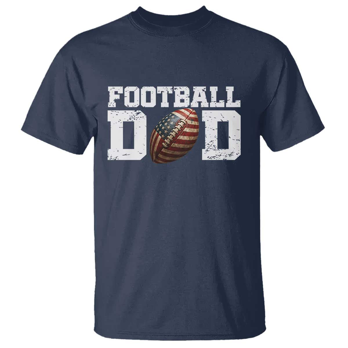 Football Dad T Shirt Sports Fan Gift For Men - Wonder Print Shop