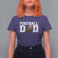 Football Dad T Shirt For Women Sports Fan Gift For Men - Wonder Print Shop