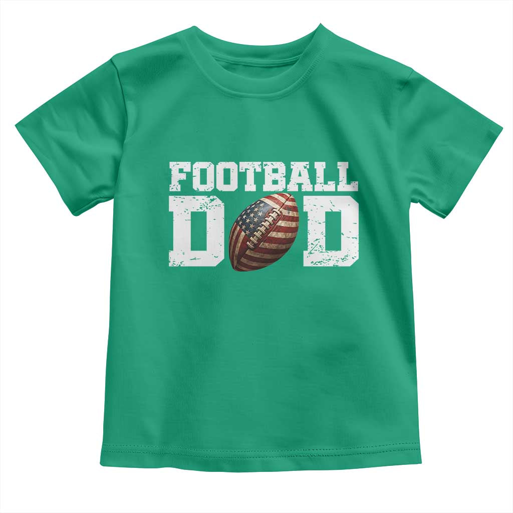 Football Dad Toddler T Shirt Sports Fan Gift For Men - Wonder Print Shop