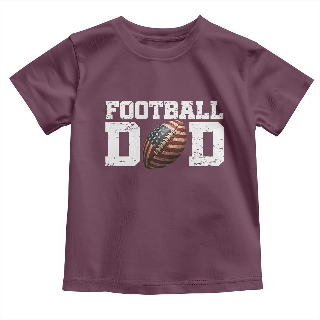 Football Dad Toddler T Shirt Sports Fan Gift For Men - Wonder Print Shop