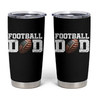 Football Dad Tumbler Cup Sports Fan Gift For Men - Wonder Print Shop