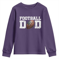 Football Dad Youth Sweatshirt Sports Fan Gift For Men - Wonder Print Shop