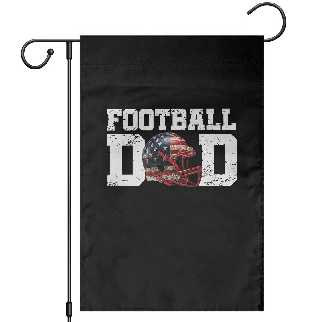 Proud Football Dad Garden Flag Funny Sports Fan Gift - Wonder Print Shop