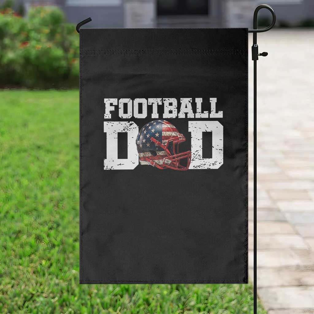 Proud Football Dad Garden Flag Funny Sports Fan Gift - Wonder Print Shop