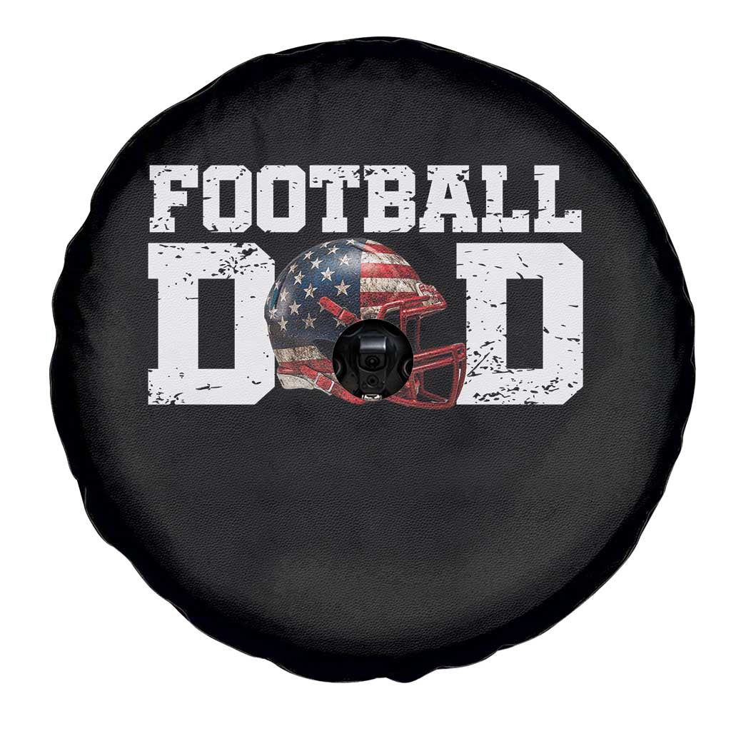 Proud Football Dad Spare Tire Cover Funny Sports Fan Gift - Wonder Print Shop