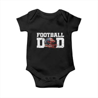 Proud Football Dad Baby Onesie Funny Sports Fan Gift - Wonder Print Shop