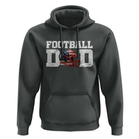 Proud Football Dad Hoodie Funny Sports Fan Gift - Wonder Print Shop