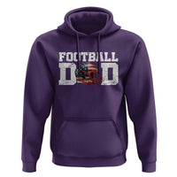 Proud Football Dad Hoodie Funny Sports Fan Gift - Wonder Print Shop