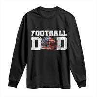 Proud Football Dad Long Sleeve Shirt Funny Sports Fan Gift - Wonder Print Shop