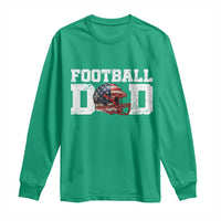 Proud Football Dad Long Sleeve Shirt Funny Sports Fan Gift - Wonder Print Shop