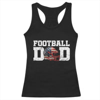 Proud Football Dad Racerback Tank Top Funny Sports Fan Gift - Wonder Print Shop