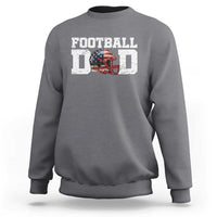 Proud Football Dad Sweatshirt Funny Sports Fan Gift - Wonder Print Shop