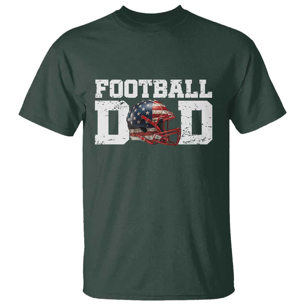 Proud Football Dad T Shirt Funny Sports Fan Gift - Wonder Print Shop