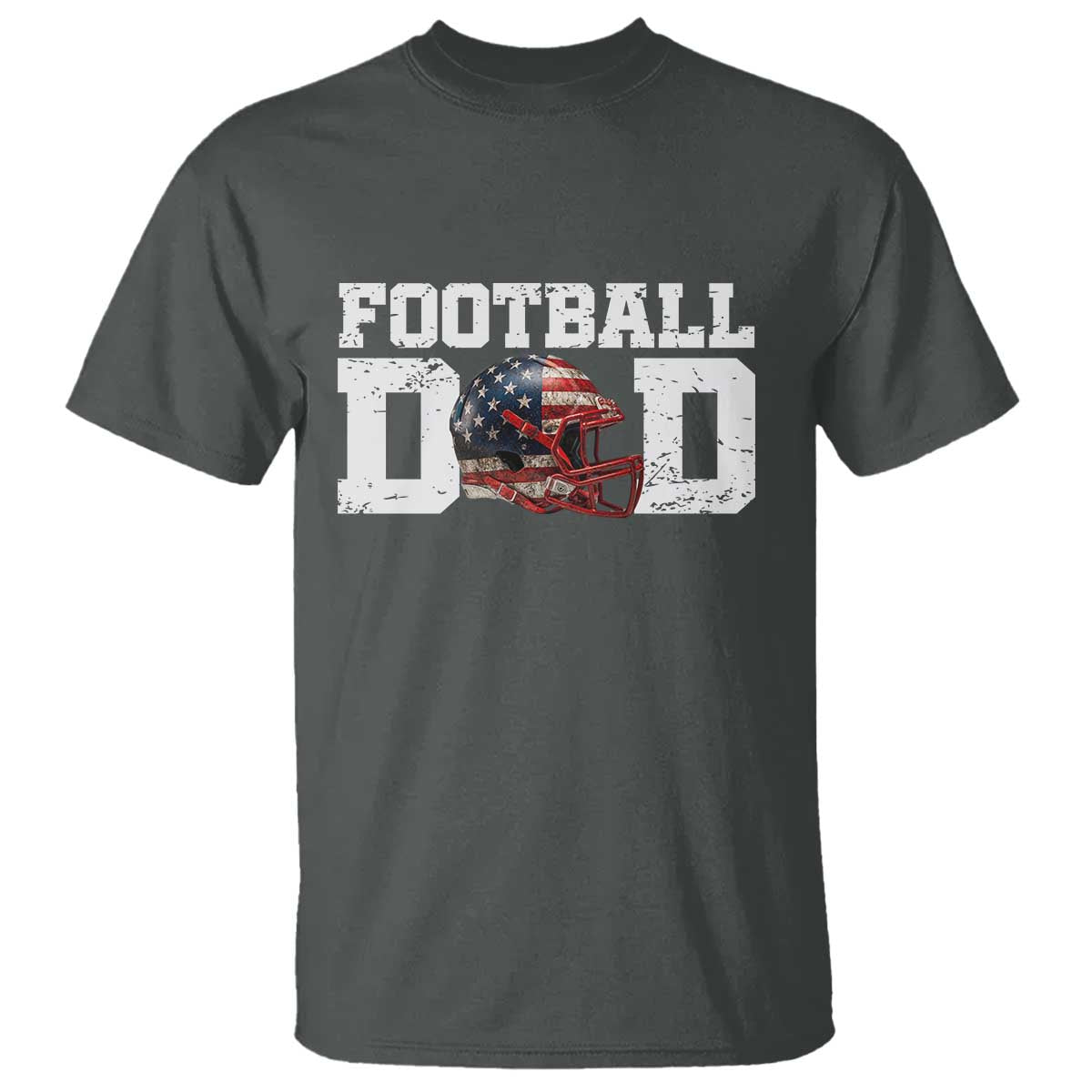 Proud Football Dad T Shirt Funny Sports Fan Gift - Wonder Print Shop