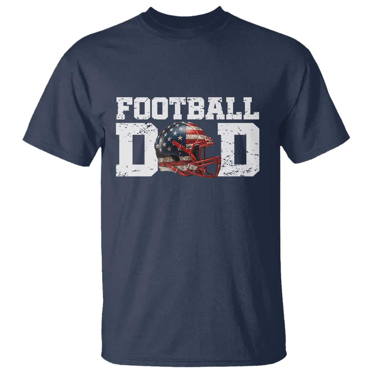Proud Football Dad T Shirt Funny Sports Fan Gift - Wonder Print Shop
