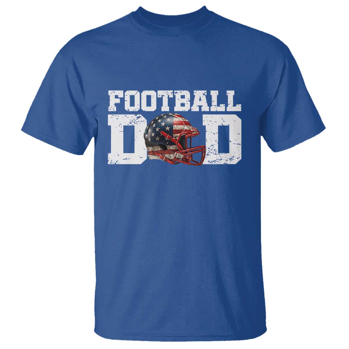 Proud Football Dad T Shirt Funny Sports Fan Gift - Wonder Print Shop