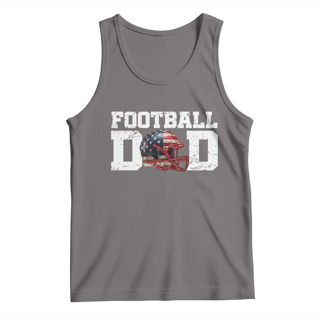 Proud Football Dad Tank Top Funny Sports Fan Gift - Wonder Print Shop