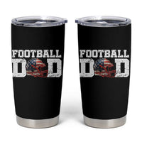 Proud Football Dad Tumbler Cup Funny Sports Fan Gift - Wonder Print Shop