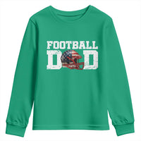 Proud Football Dad Youth Sweatshirt Funny Sports Fan Gift - Wonder Print Shop