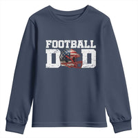 Proud Football Dad Youth Sweatshirt Funny Sports Fan Gift - Wonder Print Shop