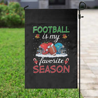 Football Is My Favorite Season Garden Flag Christmas Holiday Sports Gift - Wonder Print Shop