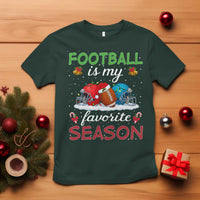 Football Is My Favorite Season T Shirt Christmas Holiday Sports Gift - Wonder Print Shop