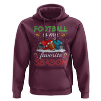 Football Is My Favorite Season Hoodie Christmas Holiday Sports Gift - Wonder Print Shop