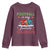 Football Is My Favorite Season Youth Sweatshirt Christmas Holiday Sports Gift - Wonder Print Shop