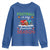 Football Is My Favorite Season Youth Sweatshirt Christmas Holiday Sports Gift - Wonder Print Shop