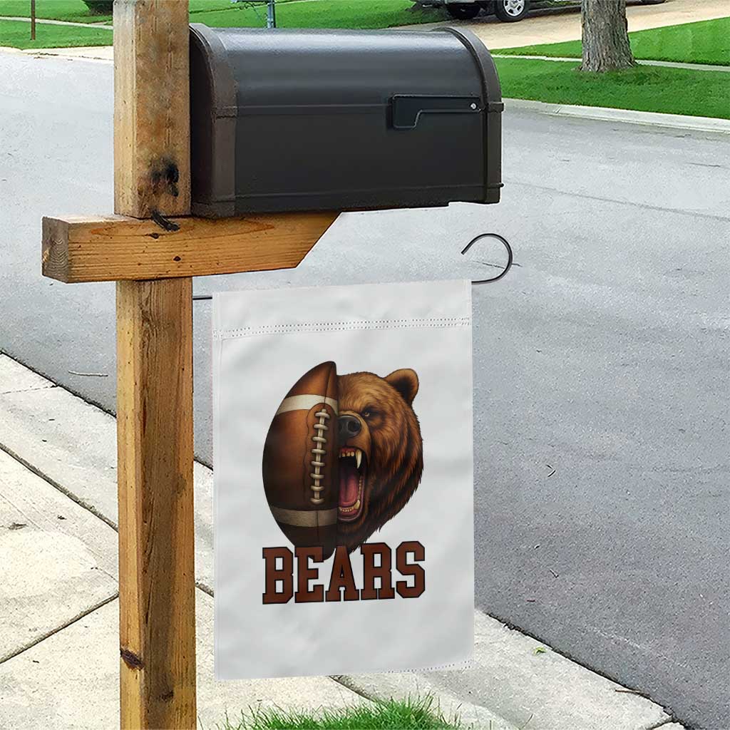 Fear The Bear Football Garden Flag Game Day Sports Fan Gift - Wonder Print Shop