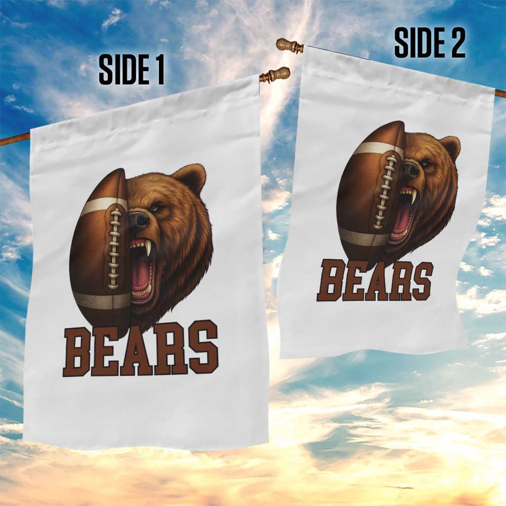 Fear The Bear Football Garden Flag Game Day Sports Fan Gift - Wonder Print Shop